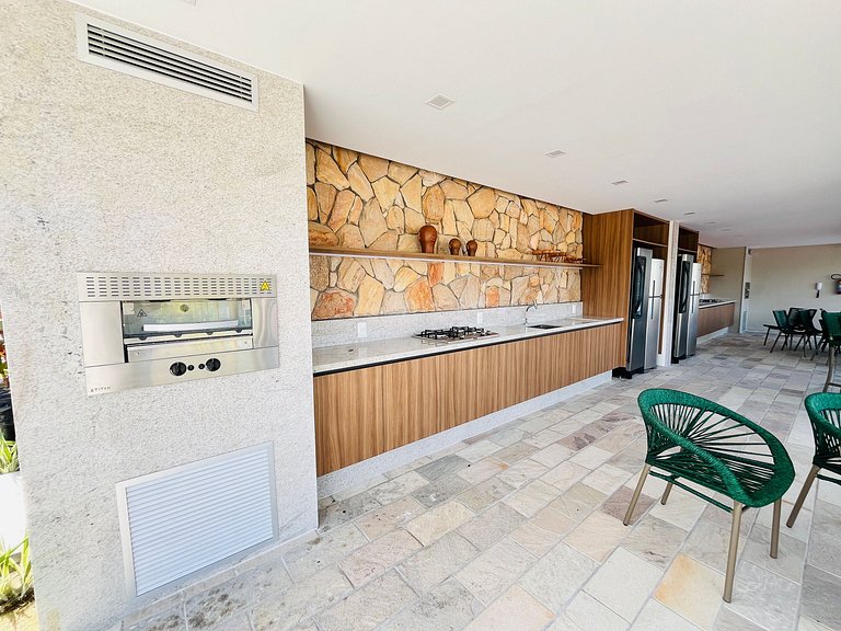 Flat 2Qt Beira-Mar com Vista | Itah Residence C303 - By Anfi