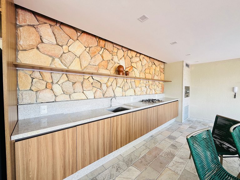 Flat 2Qt Beira-Mar com Vista | Itah Residence C303 - By Anfi