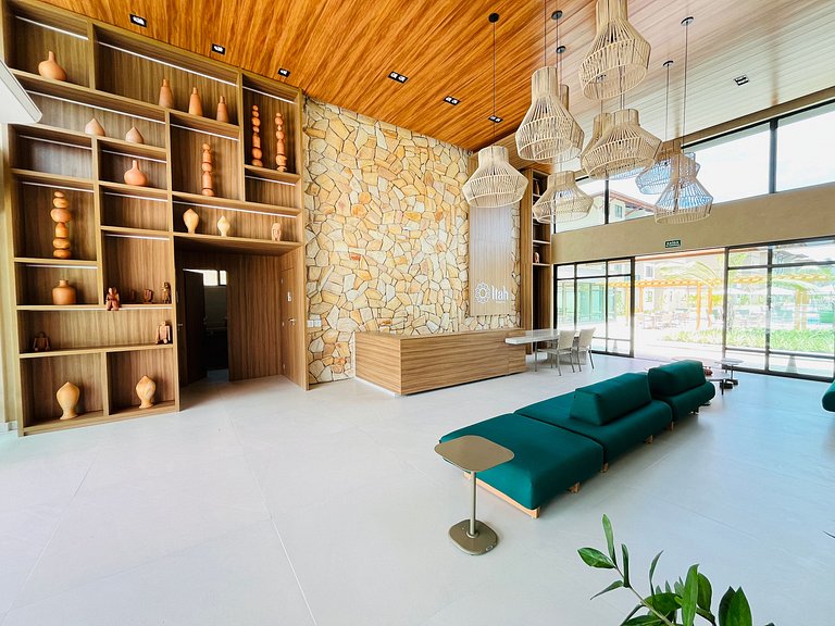 Flat 2Qt Beira-Mar com Vista | Itah Residence C303 - By Anfi