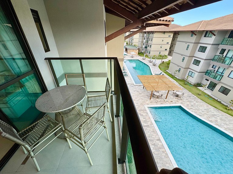 Flat 2Qt Beira-Mar com Vista | Itah Residence C303 - By Anfi