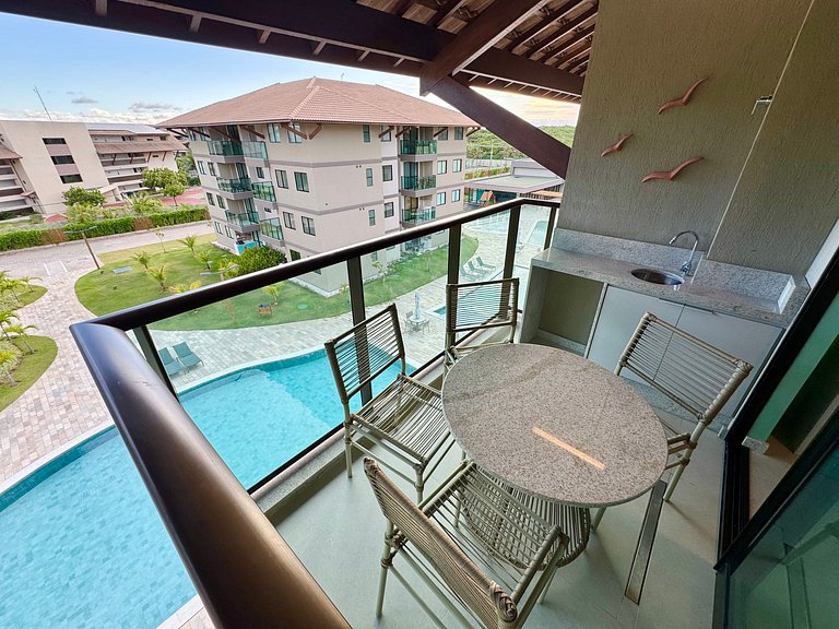 Flat 2Qt Beira-Mar com Vista | Itah Residence C303 - By Anfi