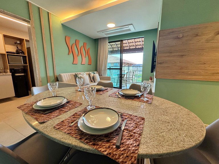 Flat 2Qt Beira-Mar com Vista | Itah Residence C303 - By Anfi