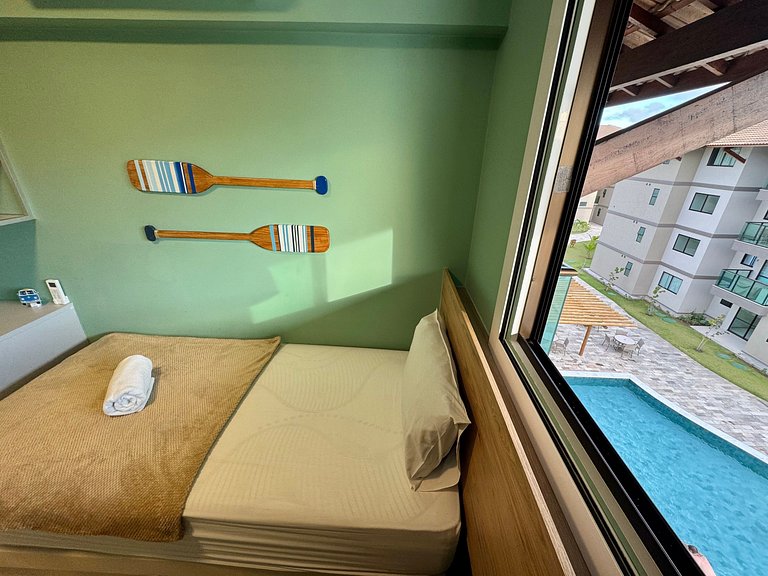 Flat 2Qt Beira-Mar com Vista | Itah Residence C303 - By Anfi