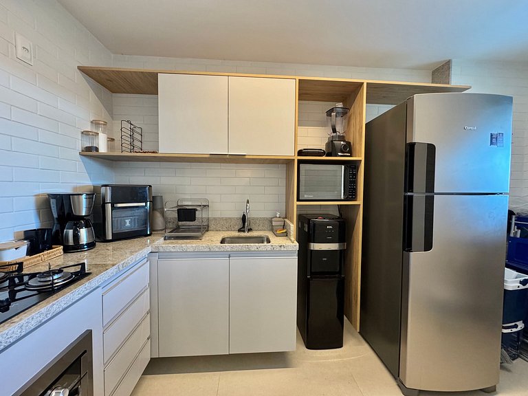 Flat 2Qt Beira-Mar com Vista | Itah Residence C303 - By Anfi