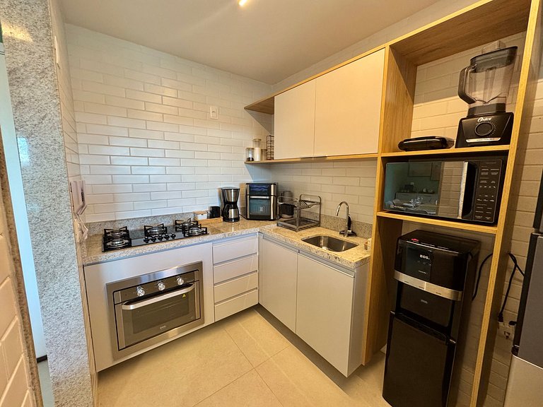 Flat 2Qt Beira-Mar com Vista | Itah Residence C303 - By Anfi