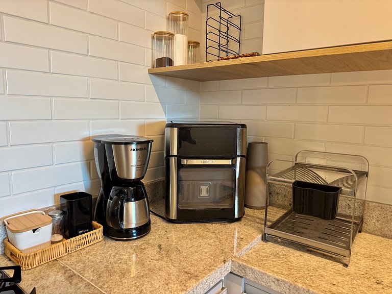 Flat 2Qt Beira-Mar com Vista | Itah Residence C303 - By Anfi