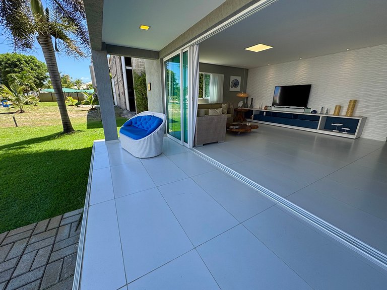 Linda Casa 5 Suítes entre o Rio e o Mar | Toquinho - Marinas