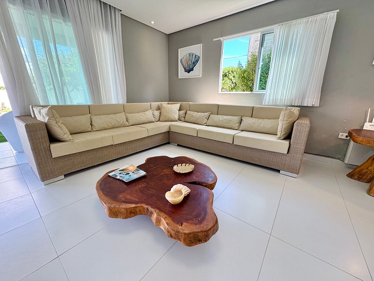 Linda Casa 5 Suítes entre o Rio e o Mar | Toquinho - Marinas