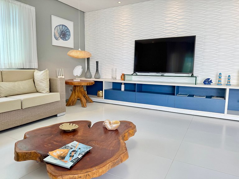 Linda Casa 5 Suítes entre o Rio e o Mar | Toquinho - Marinas