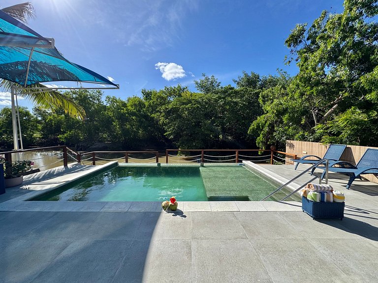 Linda Casa 5 Suítes entre o Rio e o Mar | Toquinho - Marinas