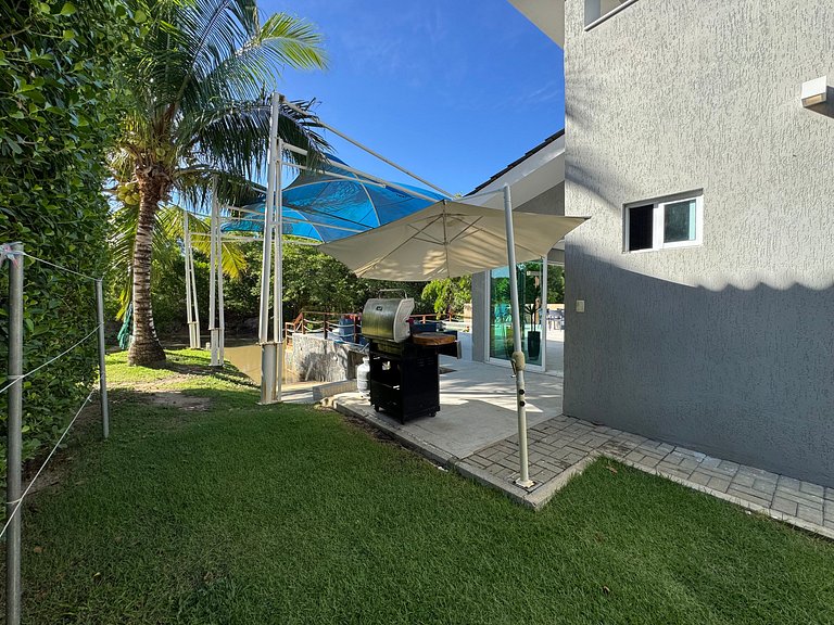 Linda Casa 5 Suítes entre o Rio e o Mar | Toquinho - Marinas