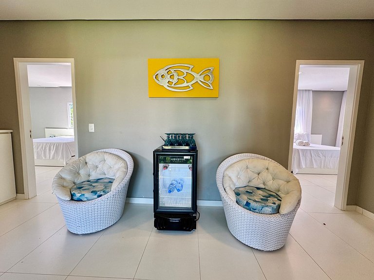 Linda Casa 5 Suítes entre o Rio e o Mar | Toquinho - Marinas