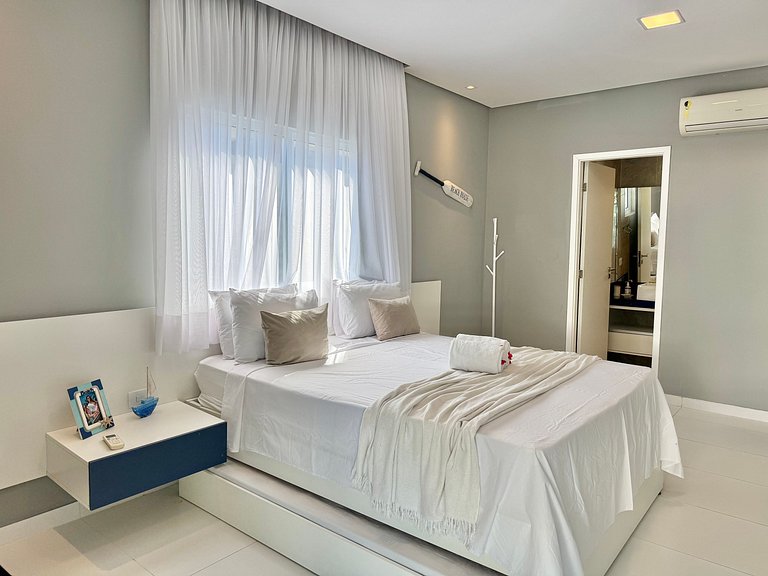 Linda Casa 5 Suítes entre o Rio e o Mar | Toquinho - Marinas