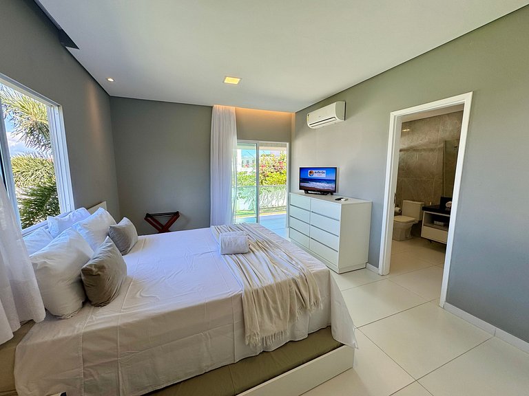 Linda Casa 5 Suítes entre o Rio e o Mar | Toquinho - Marinas