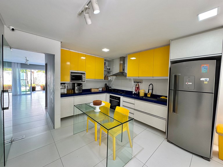 Linda Casa 5 Suítes entre o Rio e o Mar | Toquinho - Marinas