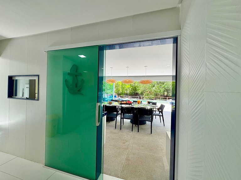 Linda Casa 5 Suítes entre o Rio e o Mar | Toquinho - Marinas