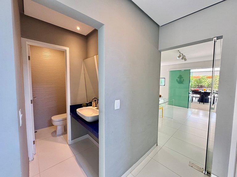 Linda Casa 5 Suítes entre o Rio e o Mar | Toquinho - Marinas