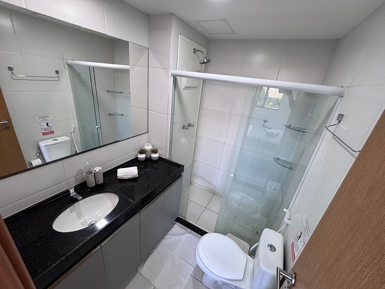 Lindo Flat Térreo com Vista p/ Piscina | Mana A019 - By Anfi