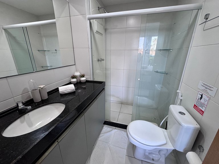 Lindo Flat Térreo com Vista p/ Piscina | Mana A019 - By Anfi