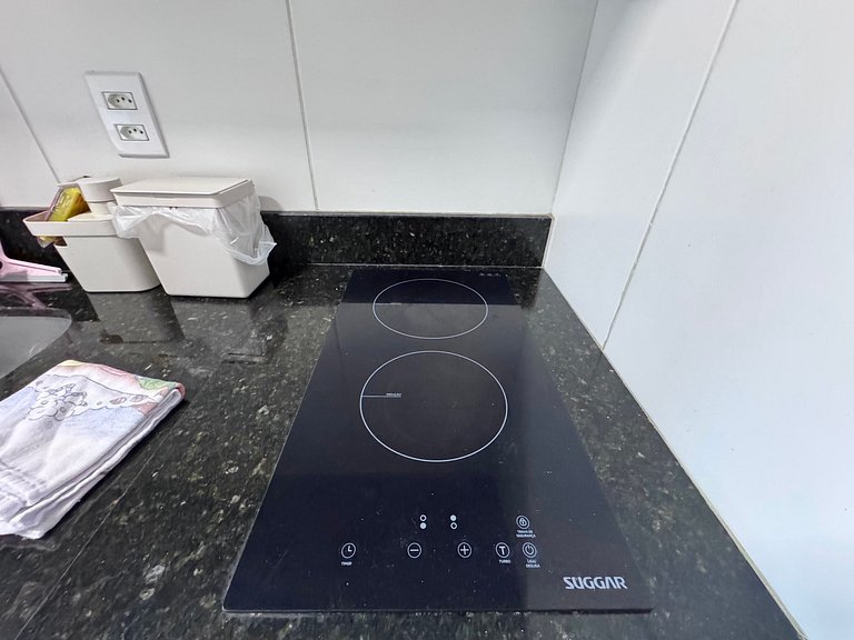 Lindo Flat Térreo com Vista p/ Piscina | Mana A019 - By Anfi