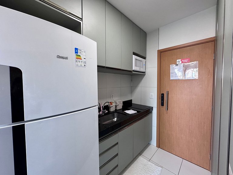 Lindo Flat Térreo com Vista p/ Piscina | Mana A019 - By Anfi