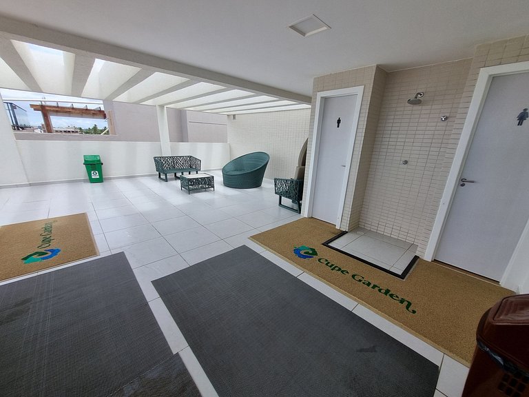 Charmoso Ap Perfeito para Casais | Cupe Garden 309 - By Anfi