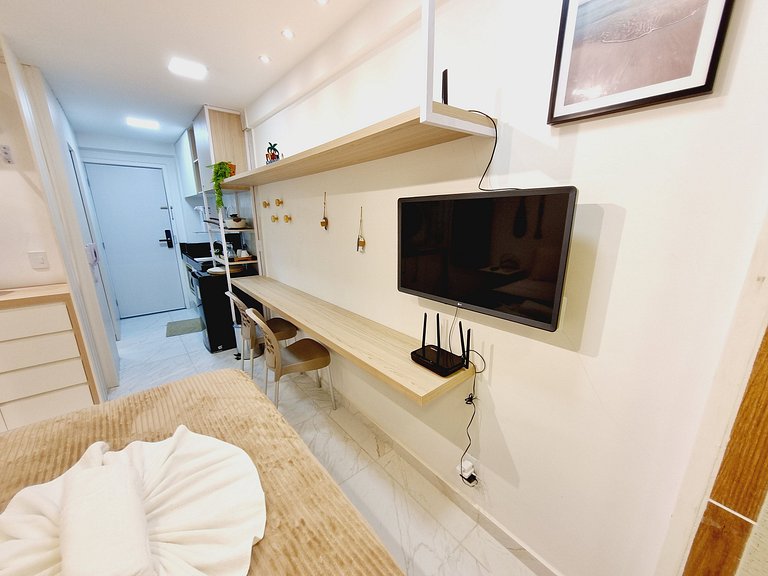 Charmoso Ap Perfeito para Casais | Cupe Garden 309 - By Anfi