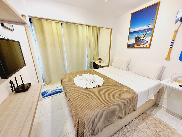 Charmoso Ap Perfeito para Casais | Cupe Garden 309 - By Anfi