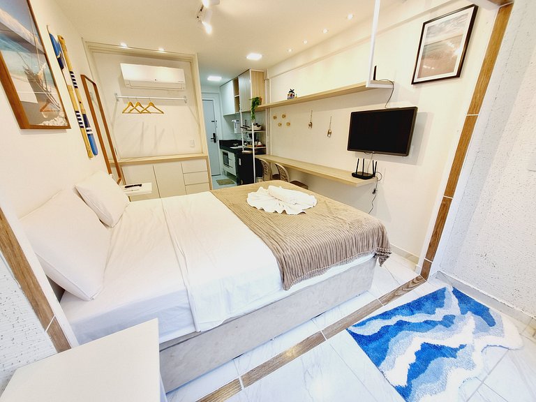 Charmoso Ap Perfeito para Casais | Cupe Garden 309 - By Anfi