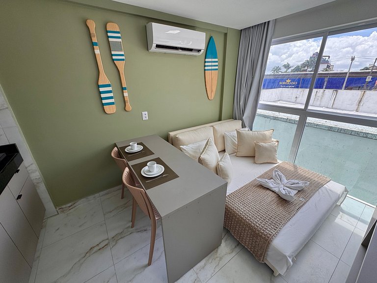Apt no Centrinho de Porto de Galinhas | Harbor 202