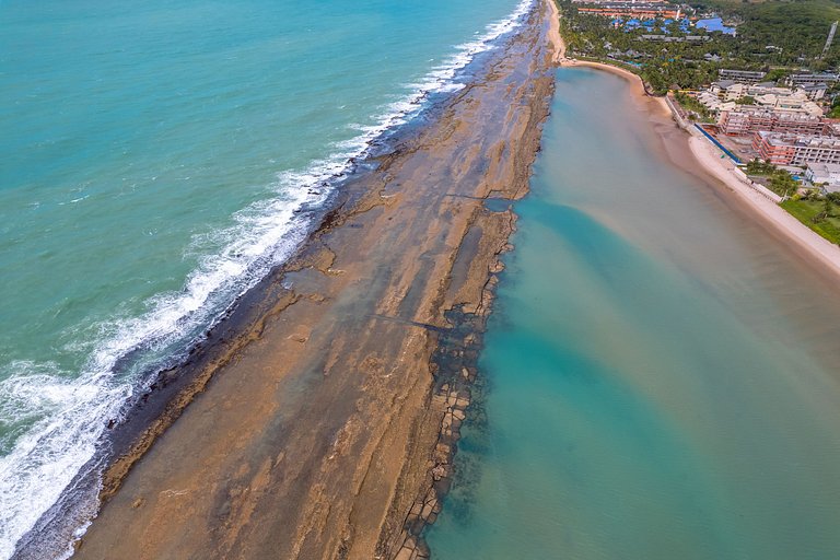 Melhor Térreo Beira-Mar de Muro Alto | Manihi 1401