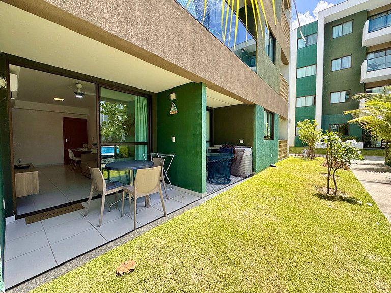 Lindo Térreo 2Qts com Vista da Piscina | Mana D002 - By Anfi