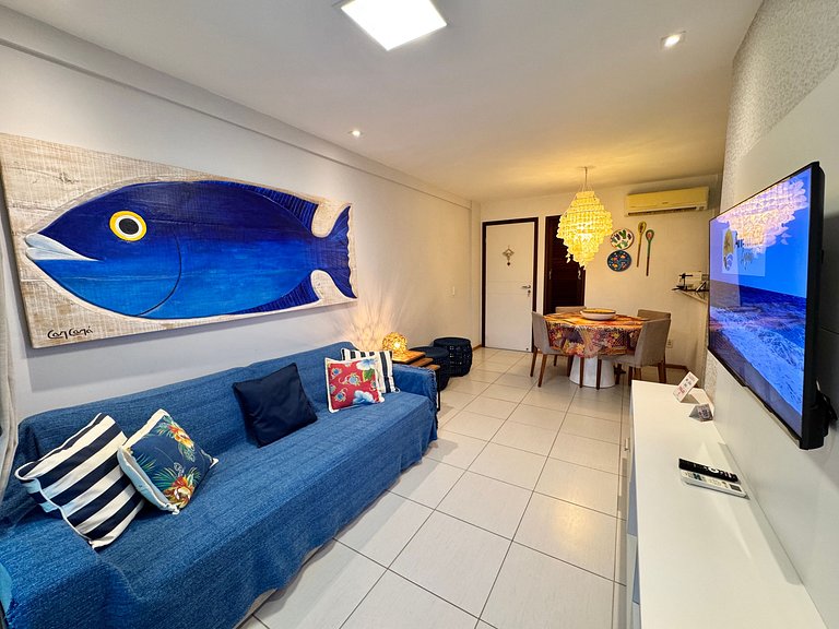 Apt 2Qts Beira-Mar com Vista da Piscina | Nui B104 - By Anfi
