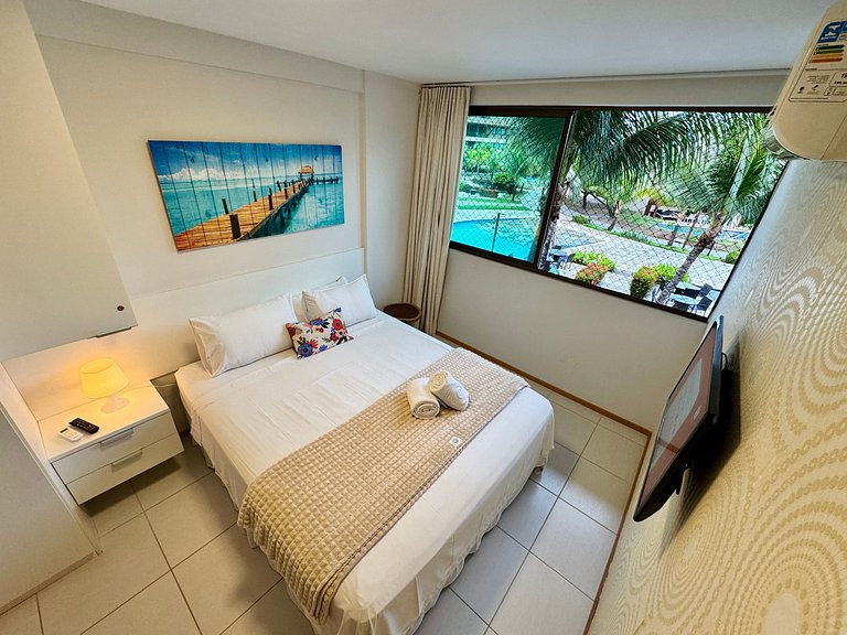 Apt 2Qts Beira-Mar com Vista da Piscina | Nui B104 - By Anfi