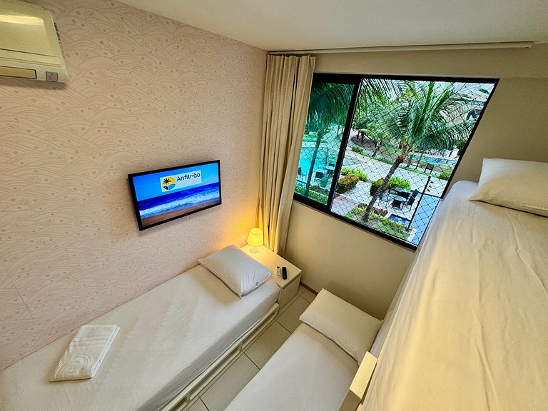 Apt 2Qts Beira-Mar com Vista da Piscina | Nui B104 - By Anfi