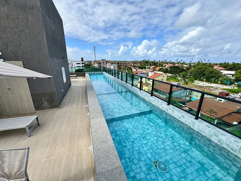 Charmoso Flat Próximo ao Mar | Marina do Cupe 208