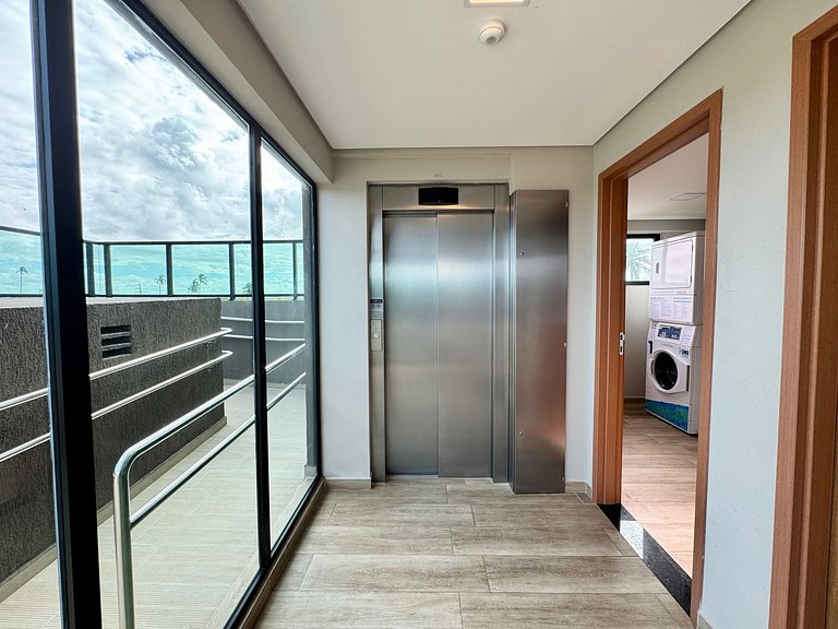 Charmoso Flat Próximo ao Mar | Marina do Cupe 208