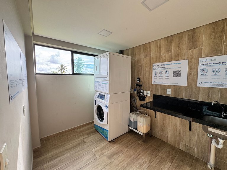 Charmoso Flat Próximo ao Mar | Marina do Cupe 208