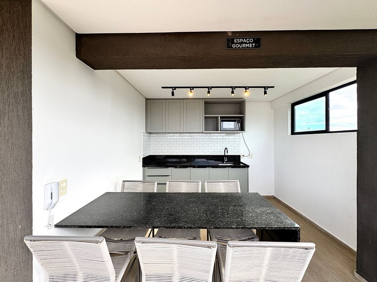 Charmoso Flat Próximo ao Mar | Marina do Cupe 208 - By Anfit