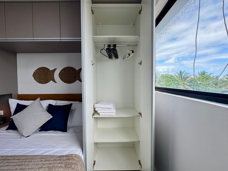 Charmoso Flat Próximo ao Mar | Marina do Cupe 208 - By Anfit