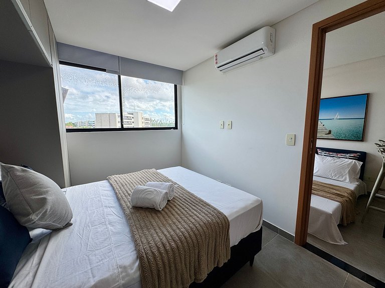 Charmoso Flat Próximo ao Mar | Marina do Cupe 208 - By Anfit