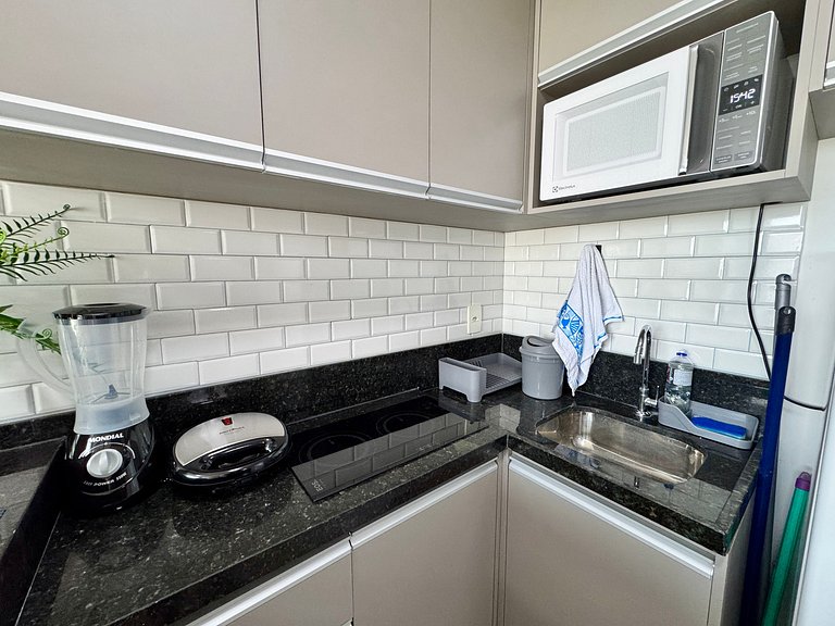 Charmoso Flat Próximo ao Mar | Marina do Cupe 208