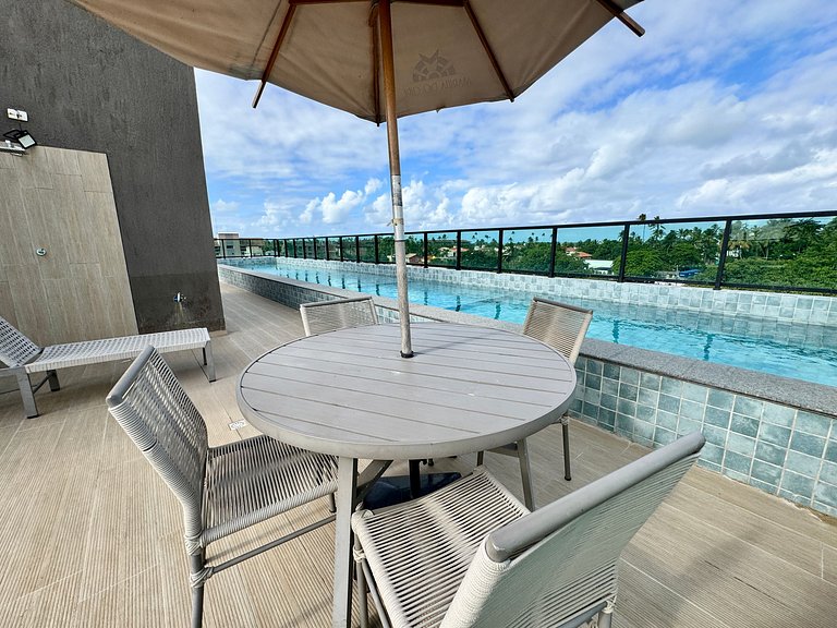 Charmoso Flat Próximo ao Mar | Marina do Cupe 208