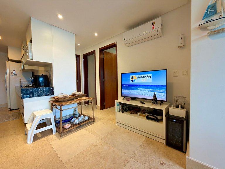Charmoso Ap 2Qt Beira-Mar - Muro Alto | Manihi 1403 - By Anf