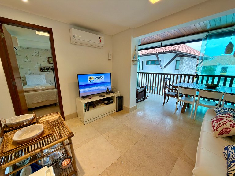 Charmoso Ap 2Qt Beira-Mar - Muro Alto | Manihi 1403 - By Anf