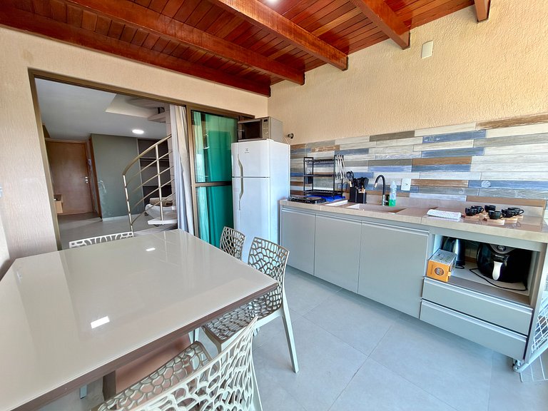 Charmoso Flat Próximo ao Mar | Tangaroa Cupe 305 - By Anfitr
