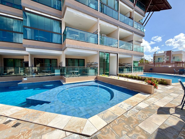 Charmoso Flat Próximo ao Mar | Tangaroa Cupe 305 - By Anfitr