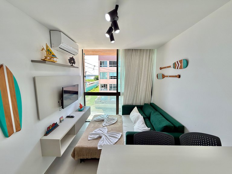 Ap no Centro de Porto de Galinhas | Sunny Hall 205 - By Anfi