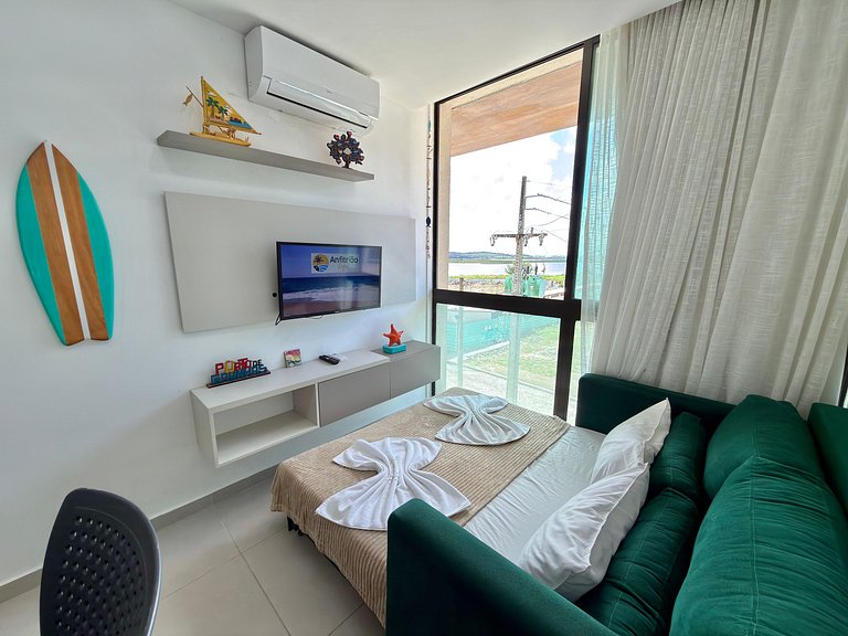 Ap no Centro de Porto de Galinhas | Sunny Hall 205 - By Anfi
