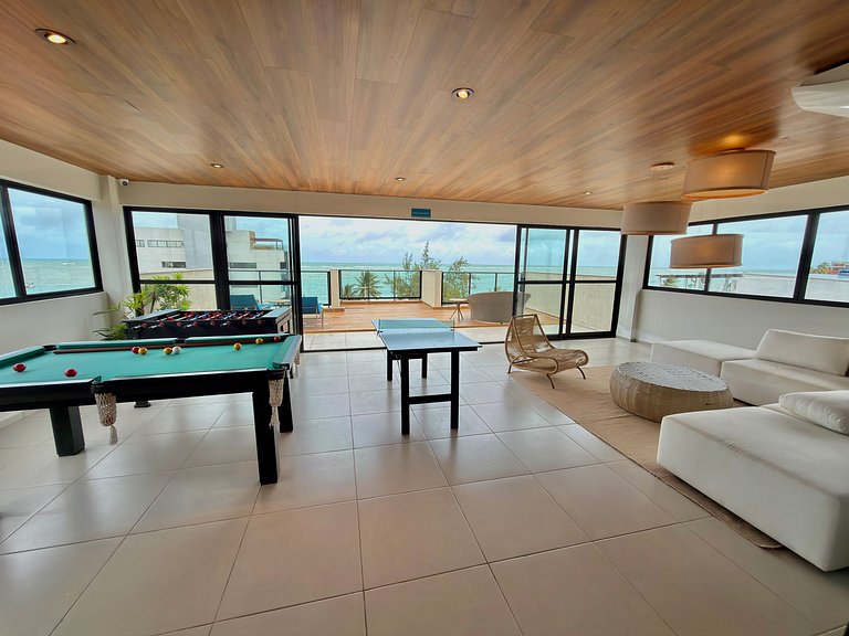 Apt a 20m da Mar! Rooftop com Piscina em Tamandaré | Maré Al